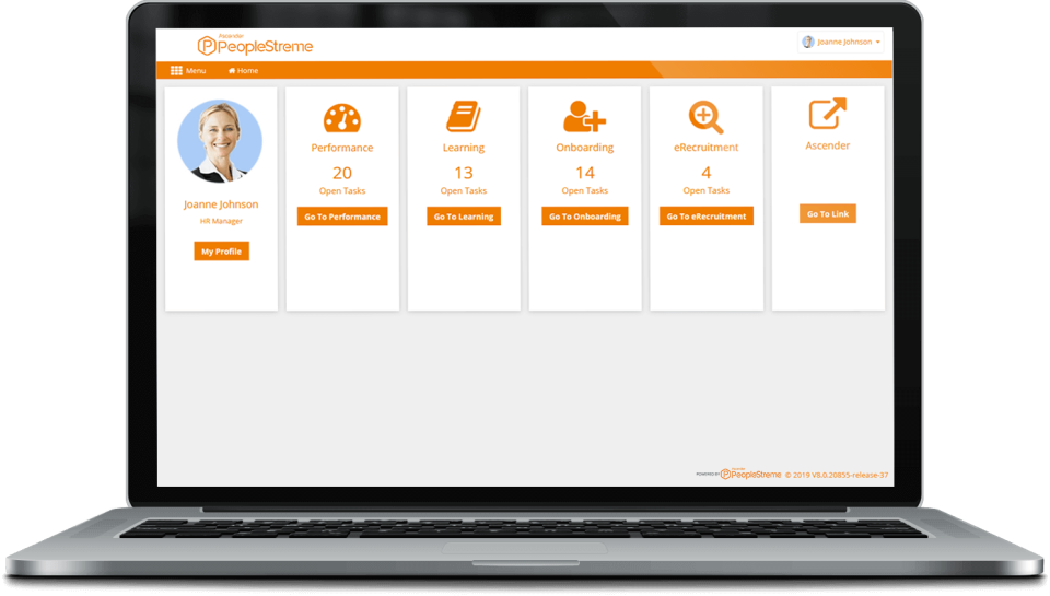 screenshot of Ascender Payroll and HCM